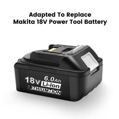 18V 3.0Ah-6.0Ah Battery Replacement for Mak 18V BL1830 BL1840 BL1850 BL1860 BL1835 194205-3 194309-1 LXT-400 Cordless Battery Power Tool Battery COD [1997054]