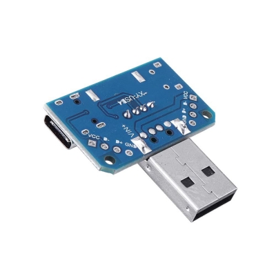 5pcs USB Adapter Board Male to Female Micro Type-C 4P 2.54mm USB4 Module Converter COD [1605812]