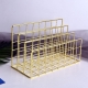 Miwoo MW-021 Simple Iron Bookshelf 3 Slots Desktop Books Files Organizer Holder COD