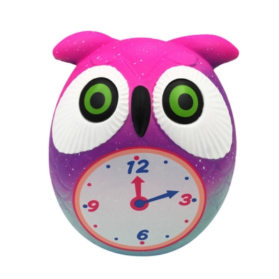 Taburasaa Owl Clock Squishy 12*10.5*9CM Soft Slow Rising With Packaging Collection Gift Toy COD [1360928]