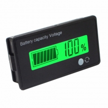 12V/24V/36V/48V 8-70V LCD Acid Lead 3.7V Lithium Battery Capacity Indicator Digital Voltmeter COD