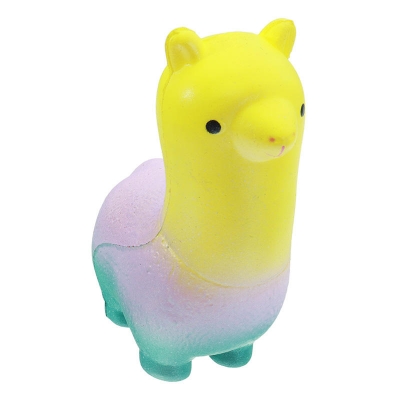 Jumbo Squishy Colored Alpaca Candy 12CM Soft Slow Rising Stretchy Squeeze Kid Toys COD [1259781]