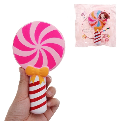 Lollipop Squishy Sweet Candy 15.5cm Slow Rising Toy Gift Decor With Packing COD [1323961]