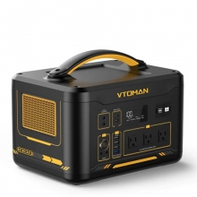 [US Direct] VTOMAN Jump1000 Portable Power Station 1000W (Surge 2000W), 1408Wh LiFePO4 Battery Generator with 1000W AC Outlets, 100W USB Port,Solar Generator for Camping & Home Backup