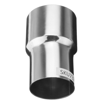 2.5 Inch To 2 Inch Stainless Steel Flared Turbo Exhaust Reducer Connector Pipe Tube COD [1632493]