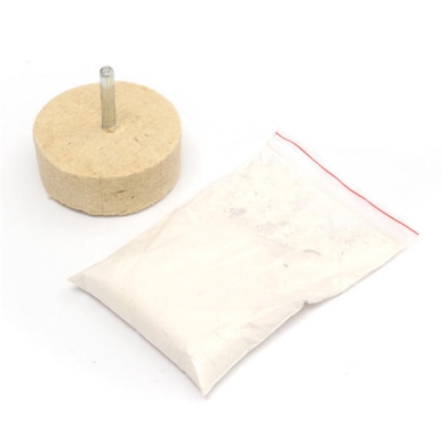 Felt Polishing Wheel with Cerium Oxide Powder Glass Polishing Kit COD [1209224]