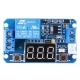 5V Trigger Time Delay Relay Module with LED Digital Display 0-999s 0-999min 0-999H Work-delay/Delay-work COD