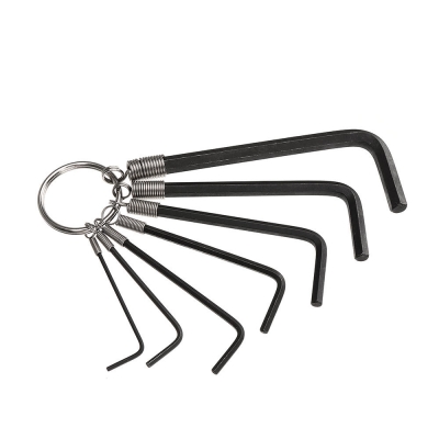 JETECH Hex Key Wrench 7Pcs Hex Key Set On A Ring COD [1304297]