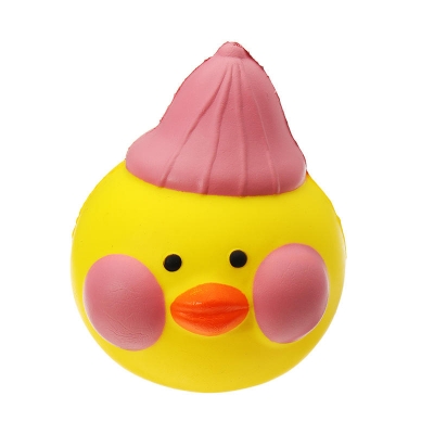 Yellow Duck Squishy 10*8.5*9cm Slow Rising With Packaging Collection Gift Soft Toy COD [1281911]