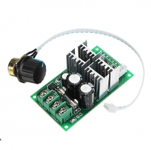 DC 6-60V 30A PWM DC Motor Speed Regulator High Power Speed Controller 6V 12V 24V 36V 48V 60V Support PLC Analog Quantity 0-5V COD