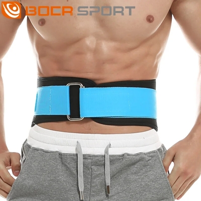 BOER Sports Fitness Waist Support Non-slip Sprain Protection Mesh Breathable Easy to Adjust Wasit Protector for Weight Lifting Outdoors COD [2001679]