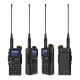 Baofeng K5 Plus Dual Band High Power Walkie Talkie Long Range 2500mAh Rechargeable NOAA Two-way Radio Portable Transceiver EU Plug COD