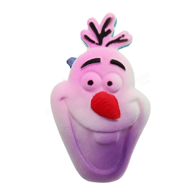 Squishy Snowman Frozen Cartoon Soft Slow Rising Toy Cute Gift Collection COD [1295604]