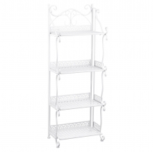 4 Layers Iron Storage Rack Modern Simple Bathroom Floor Shelf Household Shoe Rack Bookshelf Storage Shelf COD