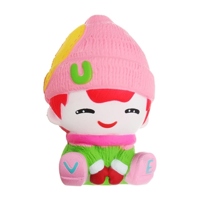 Snowman Boy Squishy 13CM Scented Squeeze Slow Rising Toy Soft Gift Collection COD [1286607]