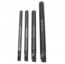 4pcs 7/8/10/12mm SCLCR06 Lathe Boring Bar Turning Tool With 10pcs CCMT0602 Inserts COD