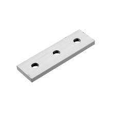 Machifit Aluminum Alloy 3 Hole Joining Strip Plate for CNC Router 2020 V-Slot T-Slot Aluminum Extrusions Profiles COD