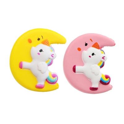 Cartoon Unicorn Moon Pegasus Squishy 11cm Slow Rising Collection Gift Toy COD [1281910]