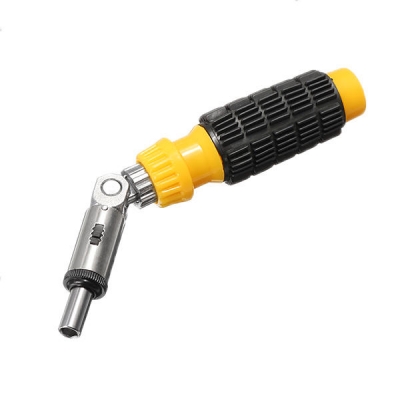 Direction Variable Ratchet Screwdriver Handle 1/4 Inch Ratchet Wrench Screwdriver Tool COD [1165260]