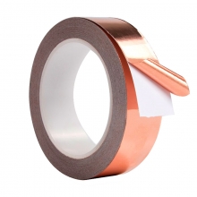 20M Copper Tape Snail Adhesive EMI Shielding Conductive Adhesive Foil Tape For Stained Glass Paper Circuit Electrical Repair COD