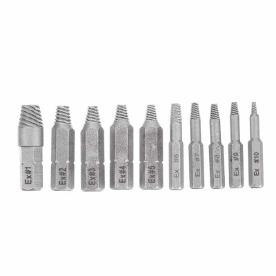 Drillpro 22pcs Damaged Screw Extractor Set for Broken Screw HSS Broken Bolt Extractor Screw Remover Kits COD [1995880]